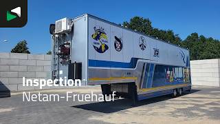 Semi-remorque frigorifique Netam-Fruehauf AC 9,5/12,5TZ Living Event | Image 4 - Autoline