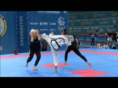 2023 ITF Taekwon-Do World Championship - Day 5 | Sparring Finals Cont'd | Best Fight Choreography