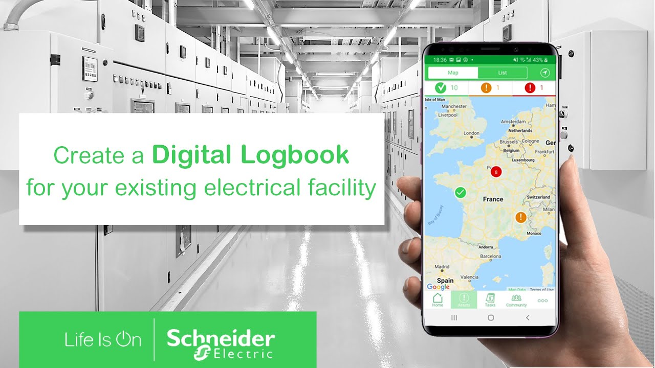 Create a Digital Logbook for your existing electrical facility