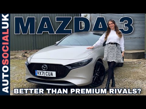 Mazda 3 Testbericht – Der beste Kompaktwagen auf dem Markt? (2022 GT Sport E-Skyactiv X) UK 4K