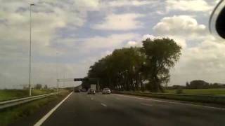 preview picture of video 'オランダ高速道路A12を走る/Onbord camera (Netherlands A12)'