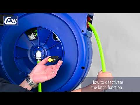 SafetyReel G2 - How to activate and deactivate the latch function