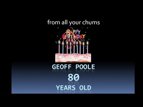 Geoff Poole 80