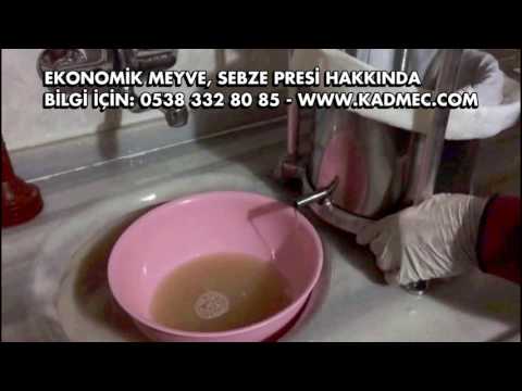 SOĞAN SUYU SIKMA YÖNTEMİ - EN EKONOMİK PRES