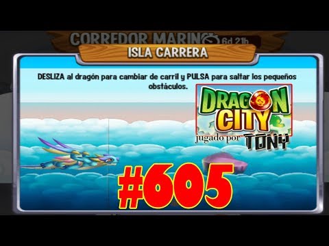 Dragon City "Capítulo 605 - Evento: Isla Carrera del Corredor Marino" por Tony