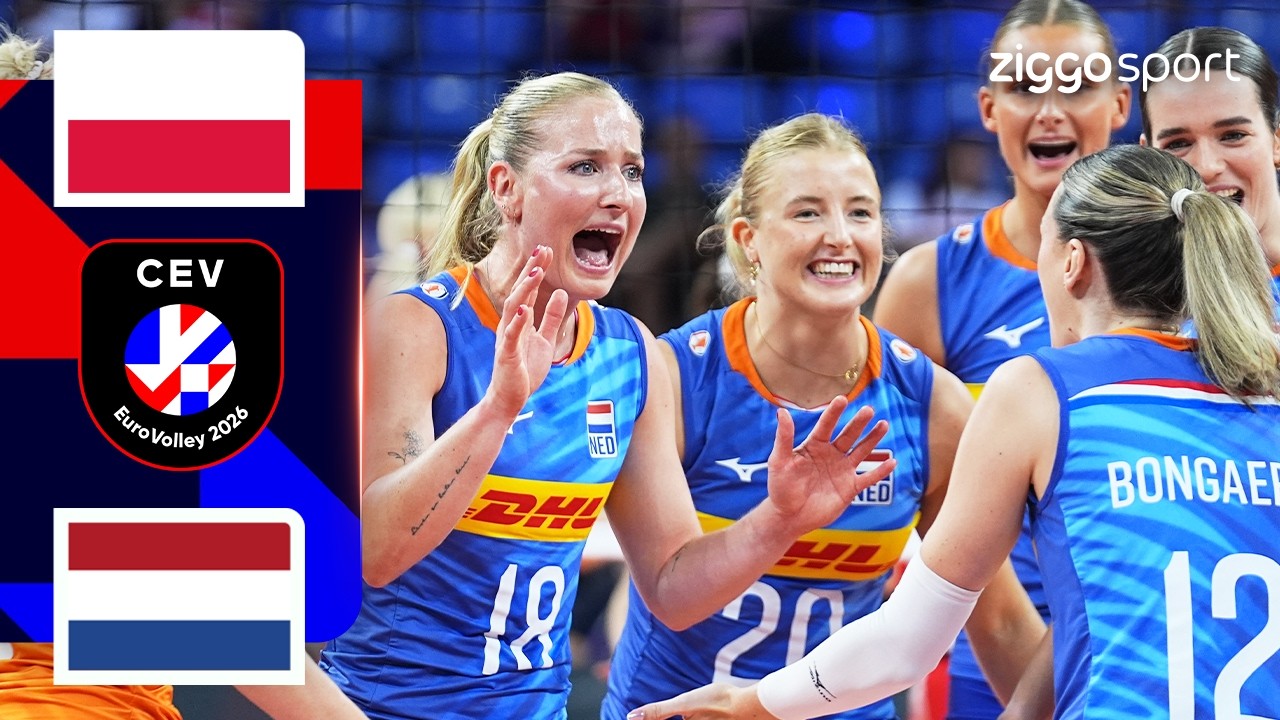WAT EEN HEERLIJKE SET VAN DE NEDERLANSE VROUWEN!! 🔥😍 | Polen vs Nederland | EK Volleybal vrouwen 26