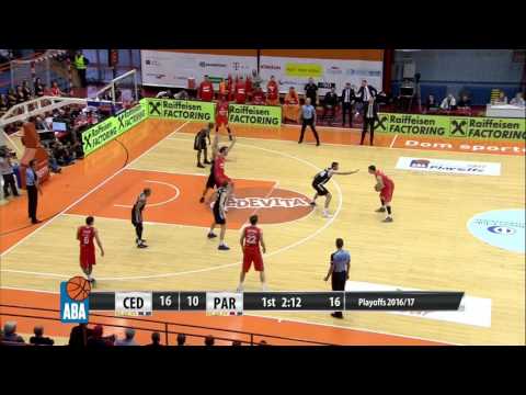 ABA Liga 2016/17, Semi-finals, Round 2 match: Cedevita  - Partizan NIS (2.4.2017)