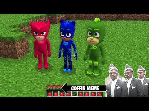 I found Real Pj Masks in Minecraft