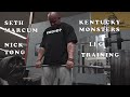 Bodybuilders Seth Marcum And Nick Tong Leg Training Workout