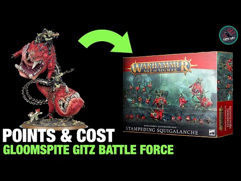 GLOOMSPITE GITZ BATTLE FORCE XMAS 2022 - Price & Point Breakdown - Good To Start An Army With?