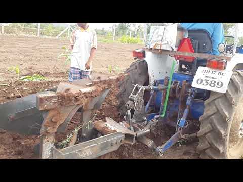 Hydraulic reversible plough, for agricultural