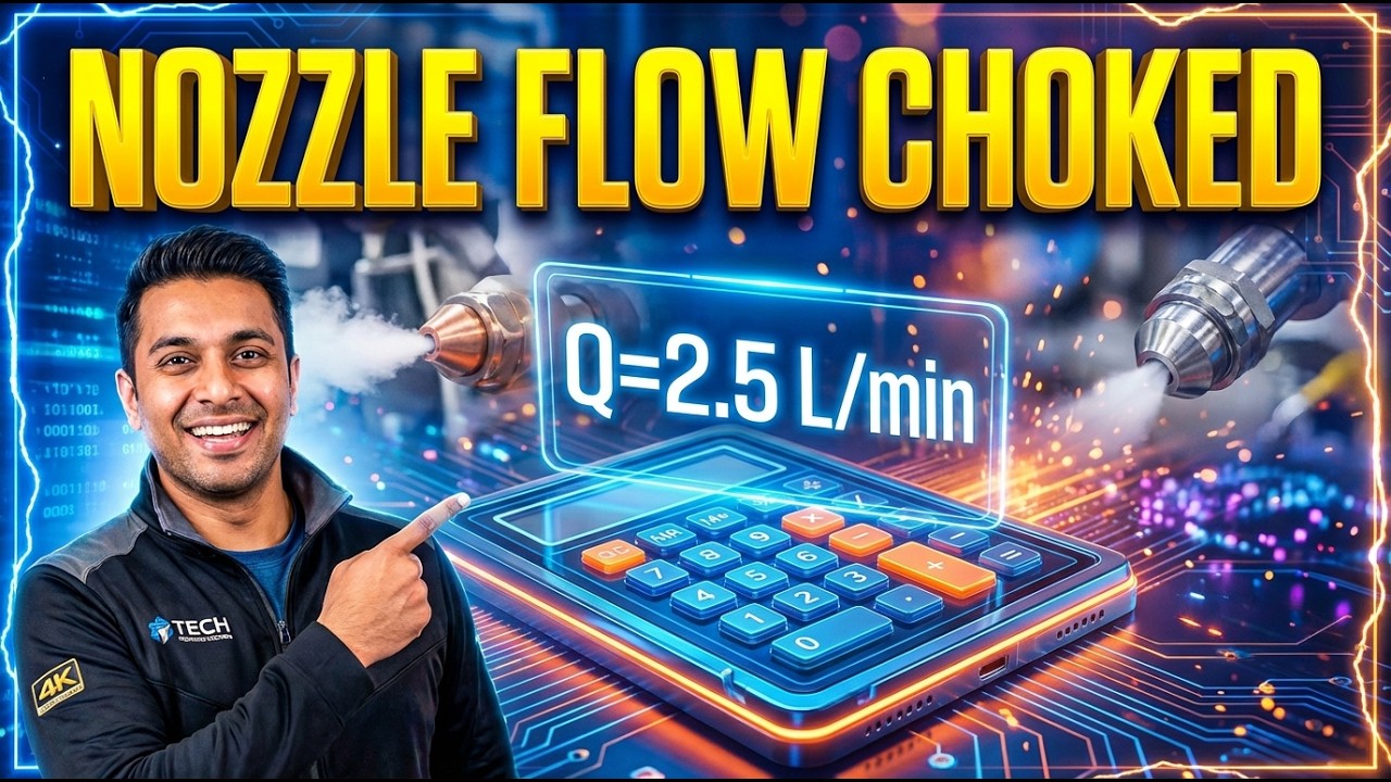 Nozzle Flow Choked Interactive Calculator