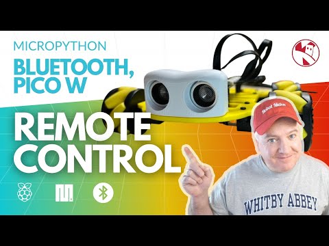 YouTube Thumbnail for How to make a Bluetooth remote using a Raspberry Pi Pico W and MicroPython