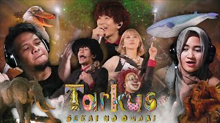 IRone Family React to Sekai No Owari [Tarkus] ( Starlight Parade, Hey Ho, Dragon Knight )- Indonesia