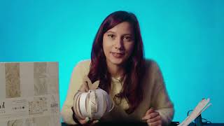 DIY Scrapbook Pumpkin Decoration 