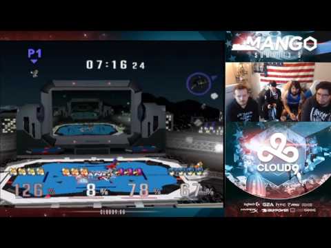Summit 3.5 - Mango & Lucky (Red) vs. SFAT & PewPewU (Blue) - (6) SSBM