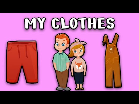 4. SINIF İNGİLİZCE 8. ÜNİTE KONU ANLATIMI VE KELİMELERİ | MY CLOTHES | İNGİLİZCE KIYAFETLER