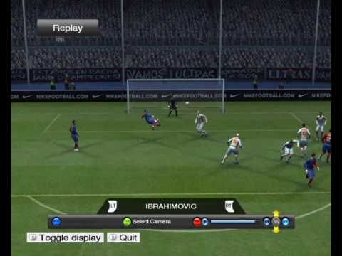 Barcelona vs Mallorca - Highlight - Ibrahimovich unbelievable goal 2009