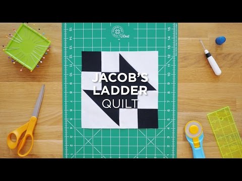 Quilt Snips Mini Tutorial - Jacob's Ladder
