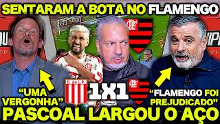 PASCOAL LARGOU o AÇO no DEBATE sobre o FLAMENGO e SILAS FICOU REVOLTADO! ESTUDIANTES 1 X 1 FLAMENGO