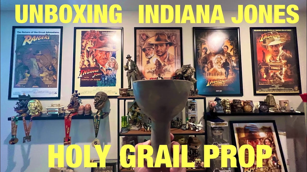 UNBOXING | Disney's Indiana Jones Holy Grail Prop #unboxing #disney #indianajones #holygrail