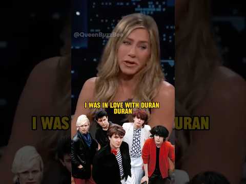 Jennifer Aniston Reveals Her Love for Duran Duran During Her Youth 😊 #JenniferAniston #shorts