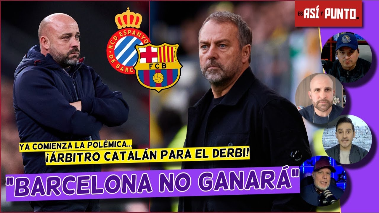 BARCELONA arranca el año en una CALDERA, partido de ALTO RIESGO ante Espanyol | Es Así y Punto