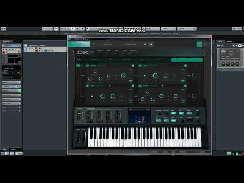 Arturia DX 7 Demonstration