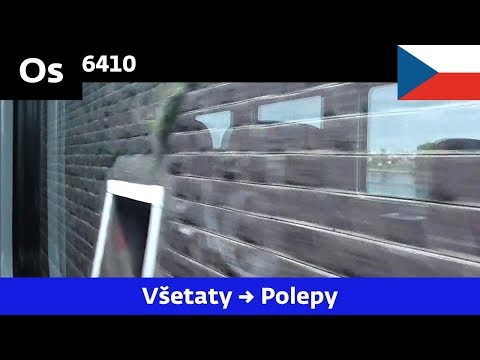 Jízda vlakem Os 6410 - 21.6.2013