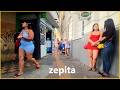 Lima Peru Walking Tour Street People Y City Life