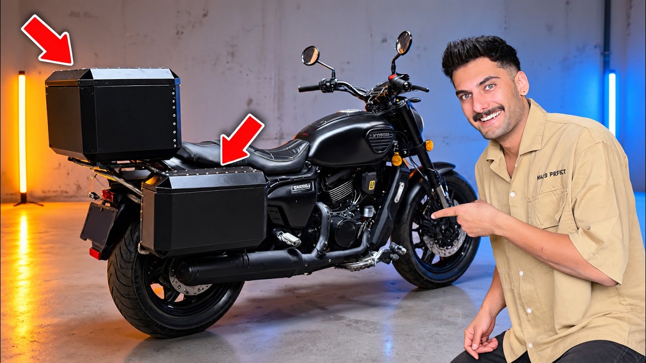 باکس موتورمو ساختم 🤩I built a box for my motorcycle