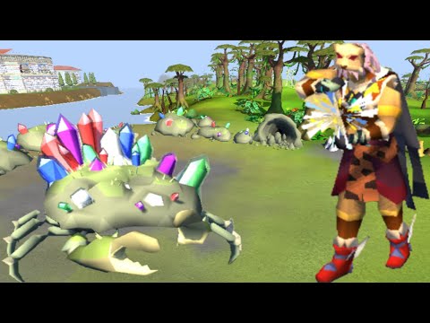 Enchant Bolts at the Gemstone Crab & Train 3 Skills at Once