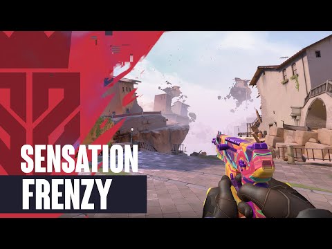 Sensation Frenzy Skin Showcase [4K] - Valorant Sensation Skins