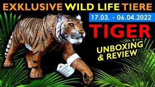 Schleich ® McDonalds ® Happy Meal ® Exklusive Wild Life Tiere 2022 - Tiger - Unboxing