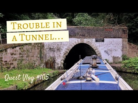 Tunnel Trouble On Our Way To Runcorn - Breaking Our Navigation Lights... | Quest Vlog #105