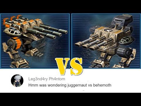 GDI Juggernaut vs Steel Talons Behemoth