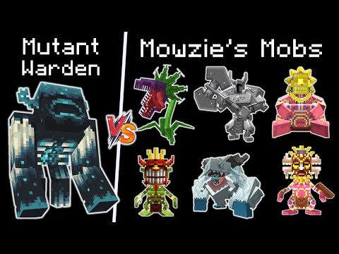 Mutant Warden vs Mowzie's Mobs - Mowzie's Mobs v Mutant Warden -Mutant Warden vs Ferrous Wroughtnaut