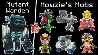 Mutant Warden vs Mowzies Mobs - Mowzies Mobs v Mut