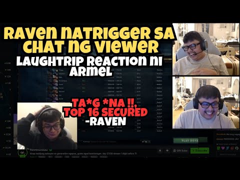 RAVEN NABADTRIP SA SINABI NG VIEWER AFTER MATALO SA PUSTAHAN NIGHTS | LAUGHTRIP REACTION NI ARMEL