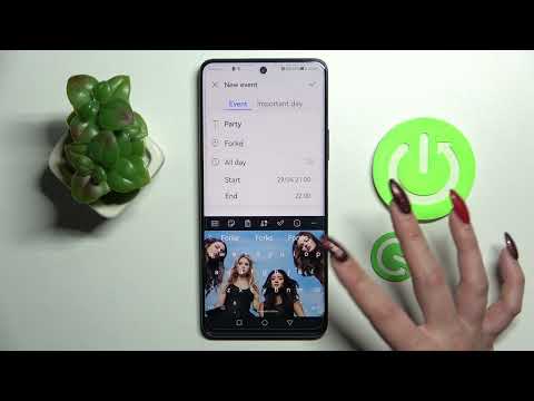 How to Add Event to Calendar on Huawei Nova 9 SE / Add new event on Huawei Nova 9 SE