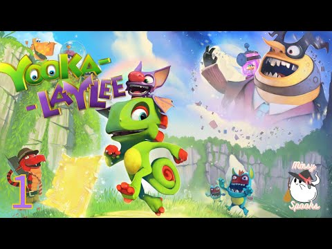 The Spiritual Successor of Banjo Kazooie?! | Yooka-Laylee 100% Let's Play Part 1