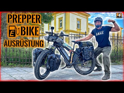 1000km TODESSTREIFEN - Ausrüstung für PREPPER EBIKE TOUR | Survival Mattin