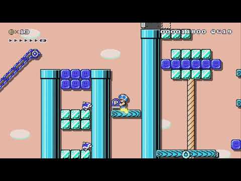 Rainbow Rush Galaxy by GokouD - Super Mario Maker 2 - No Commentary 1bw