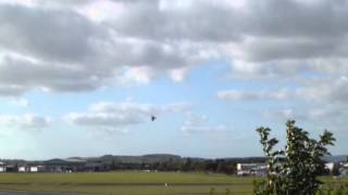 preview picture of video 'Vulcan XH558 flypast at Gloucester Staverton Airport 29/09/12'