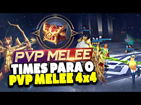 VARIOS TIMES PARA O PVP MELLE 4X4, NÃO PERCA! - Saint Seiya: Awakening