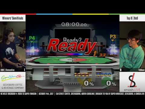 NC Melee Arcadian 4 Top 24 WS - SWC | Clementine (Captain Falcon) vs. SSBane (Luigi)