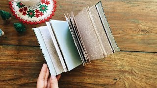 Last Minute DIY Christmas Gifts | DAY 12/12 | Easy No Sew Journal