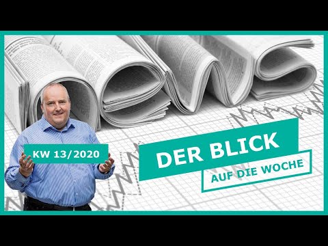 Markttechnik: Der Blick auf die Woche | KW 13/2020