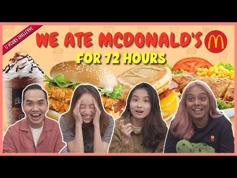 We Eat McDonald's For 72 Hours | 72 Hours Challenge | EP 38
