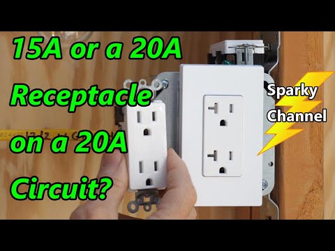 Shall I Use a 15A or a 20A Receptacle on a 20A Circuit? + 2020 NEC 210.21(B)(1) and 210.21(B)(3)